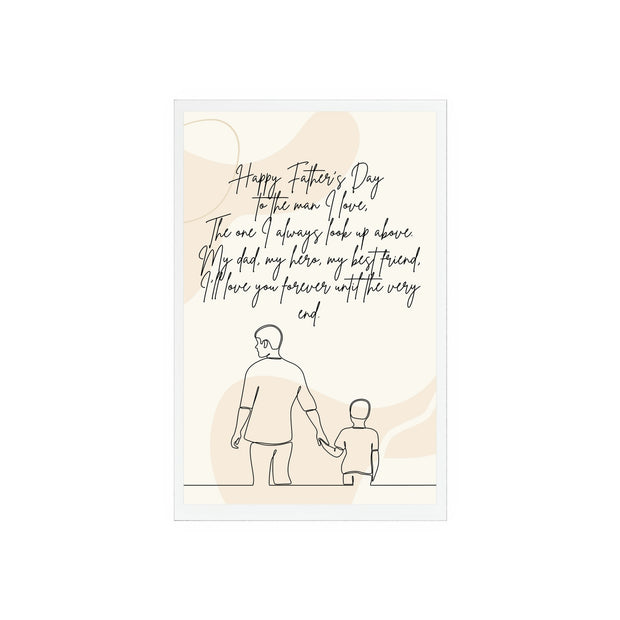 A Father's Day Blessing: A Sentimental Poem for a Fathers On Father's Day CE Digital Gift Store