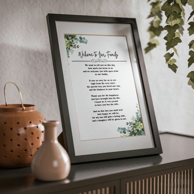 A Sentimental Poem for a Daughter in Law On Her Wedding Day, Daughter In Law gift, Wedding Day Gift, Gift for Her CE Digital Gift Store