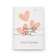 Daily Planner Notebook, Hardcover Journal Matte, Personal Journal, 2023 Notebook, A5 Notebook Hardback Lined Premium Quality CE Digital Gift Store