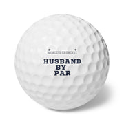 Worlds Greatest Husband by Par Golf Balls, 6pcs, Husband Gift , Gift for Him, Custom Golf Balls, Personalized Golf Balls CE Digital Gift Store