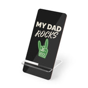 My Dad Rocks, Father's Day Gift, Gift for Him, Gift for dad, Daddy Birthday Gift,Mobile Display Stand for Smartphones CE Digital Gift Store