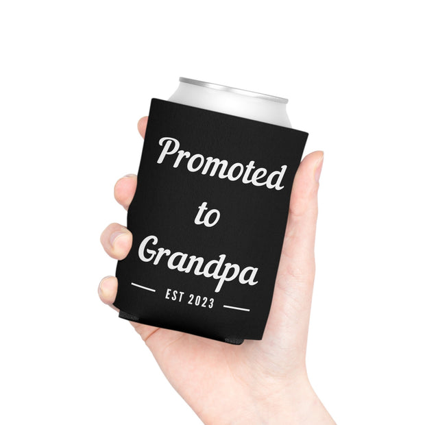 Men's Funny Grandad EST 2023 Can Cooler, New First Grandpa, Fathers Day Gift, Gift for Dad, Gift for him,  Gift Can Cooler CE Digital Gift Store