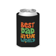 Father's Day Gift Idea, Best Dad In The World Can Cooler,Gifts for Dad, Fathers Day Gift, Gift for Dad, Custom Gift for him, Gift Can Cooler CE Digital Gift Store