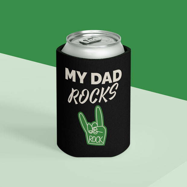 Father's Day Gift Idea, My Dad Rocks Can Cooler, Gifts for Dad, Fathers Day Gift, Gift for Dad, Custom Gift for him, Gift Can Cooler CE Digital Gift Store