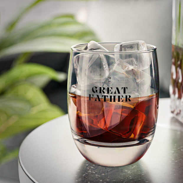 Great Father, Father's Day Gift Idea, Gift for Dad, Gifts for father, Daddy Gift, Gift idea for Dad, Gift for him, Whiskey Glas CE Digital Gift Store