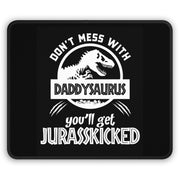 Unique 'Daddy Saurus' Father's Day Gift Idea - Personalized Gaming Mouse Pad Daddy Birthday Gift, Gift For Him CE Digital Gift Store