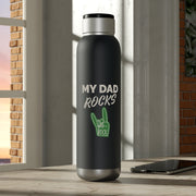Custom Soundwave Copper Vacuum Audio Bottle 22oz, 1st Time Dad Gift, Gift for Him, Fathers day gift CE Digital Gift Store