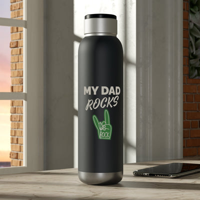 Custom Soundwave Copper Vacuum Audio Bottle 22oz, 1st Time Dad Gift, Gift for Him, Fathers day gift CE Digital Gift Store