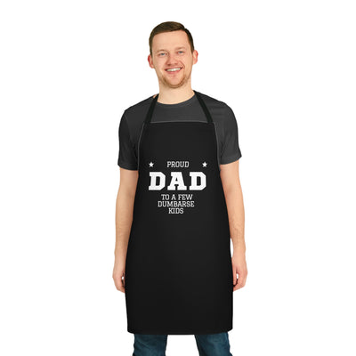 Proud Dad to Dumbarse Kids Custom Apron - Fathers Day Gift Idea, Custom Personalized Apron CE Digital Gift Store