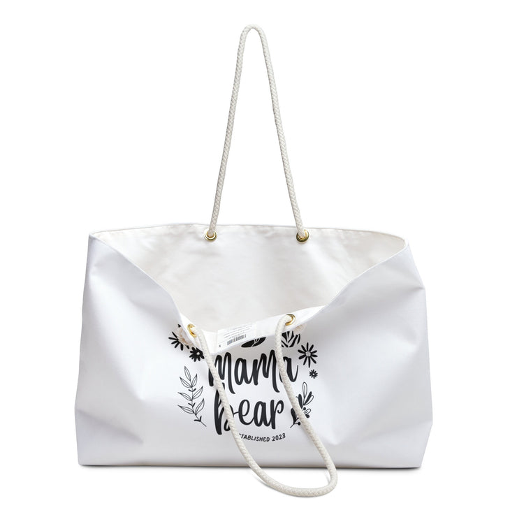 Personalized Mamma Bear 2023 Custom Name Tote Bags, Canvas Tote Bag, Custom canvas Bag, oversized Weekender Bag, Gift for Mother, Mom CE Digital Gift Store