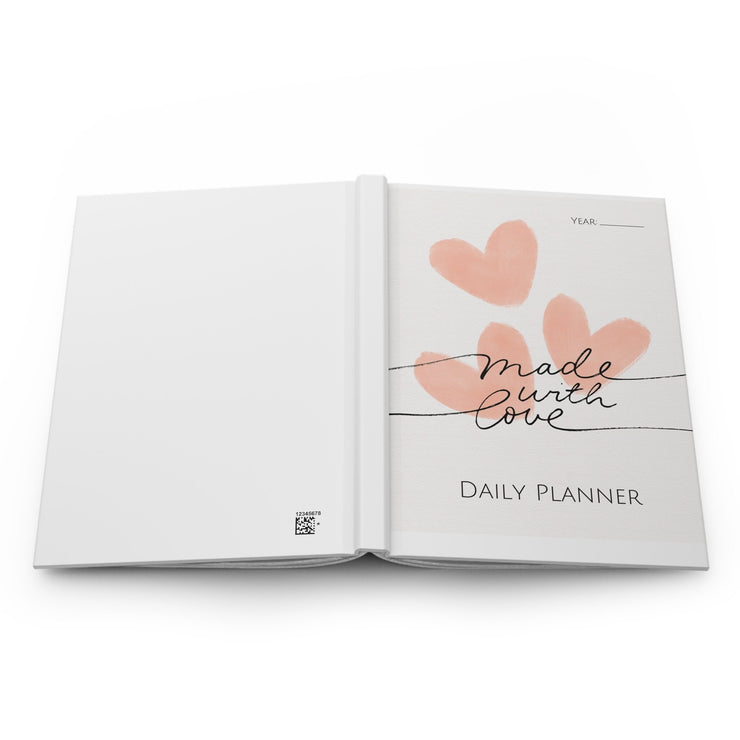 Daily Planner Notebook, Hardcover Journal Matte, Personal Journal, 2023 Notebook, A5 Notebook Hardback Lined Premium Quality CE Digital Gift Store