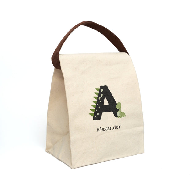 Lunch Bag, Personalization, Paper Bag Design, Canvas Lunch Box, Large Capacity, School, Travel, Camp CE Digital Gift Store