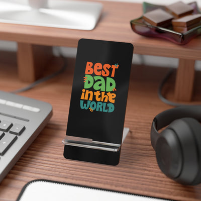 Best Dad in the World, Father's Day Gift, Gift for Him, Gift for dad, Daddy Birthday Gift, Mobile Display Stand for Smartphones CE Digital Gift Store