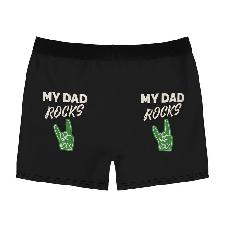 My Dad Rocks, Father's Day Gift, Gift for Him, Gift for dad, Daddy Birthday Gift, Custom Boxers for Men CE Digital Gift Store