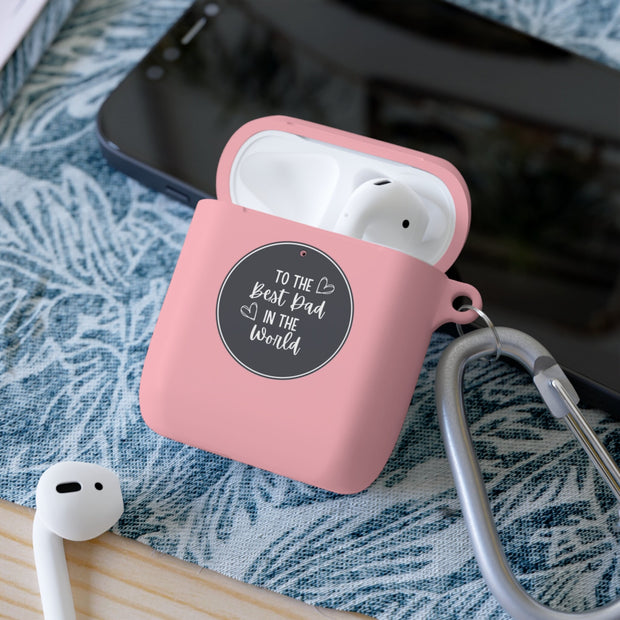 Best Dad in the World AirPods and AirPods Pro Case Cover, Father's Day Gift, Gift for Him, Gift for dad, Daddy Birthday Gift CE Digital Gift Store