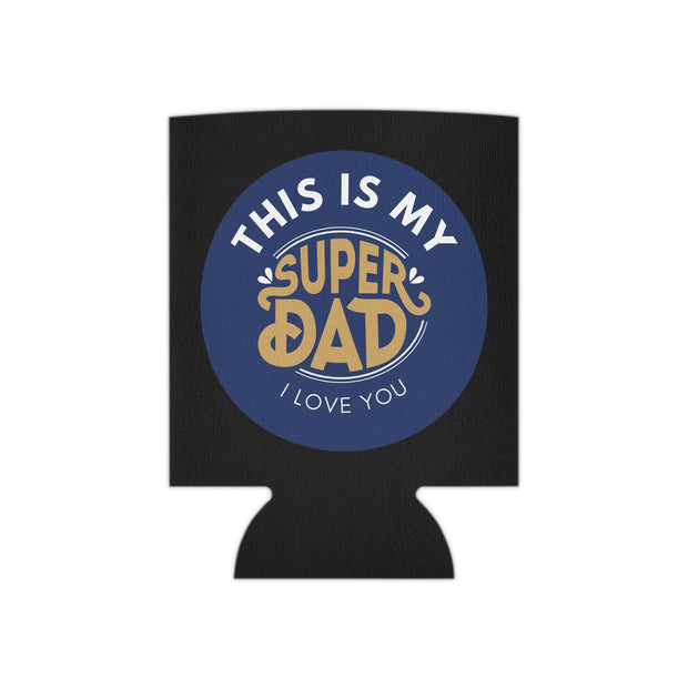 Father's Day Gift Idea, Super Dad Can Cooler, Gifts for Dad, Fathers Day Gift, Gift for Dad, Custom Gift for him, Gift Can Cooler CE Digital Gift Store