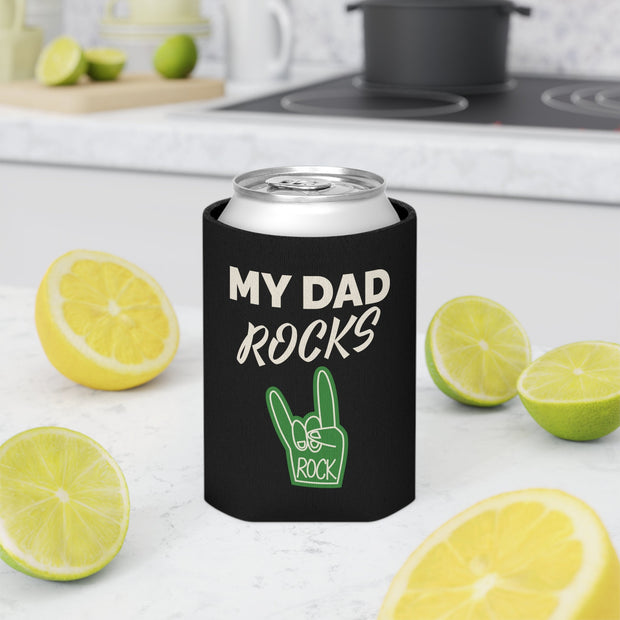 Father's Day Gift Idea, My Dad Rocks Can Cooler, Gifts for Dad, Fathers Day Gift, Gift for Dad, Custom Gift for him, Gift Can Cooler CE Digital Gift Store