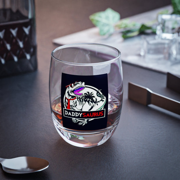 Daddy Saurus Father's Day Gift Idea, Gift for Dad, Gifts for father, Daddy Gift, Gift idea for Dad, Custom Gift for him, Whiskey Glass CE Digital Gift Store