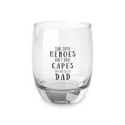 Super Hero Dad Father's Day Gift Idea, Gift for Dad, Gifts for father, Daddy Gift, Gift idea for Dad, Custom Gift for him, Whiskey Glass CE Digital Gift Store