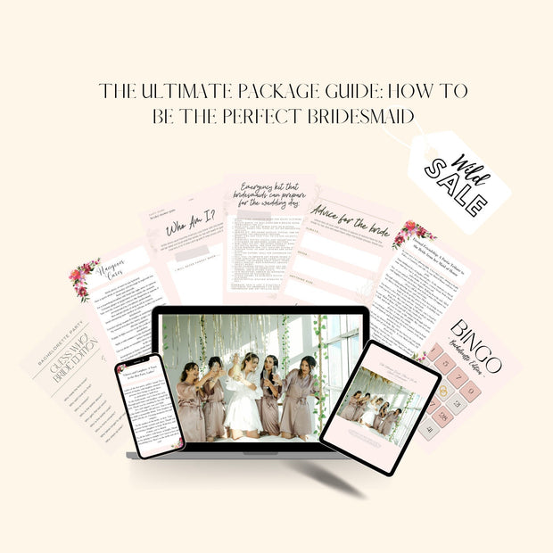 The Ultimate Guide for Maid of Honor and Bridesmaids. Master the Perfect Speech. Organize the Perfect Bachelorette Party CE Digital Gift Store