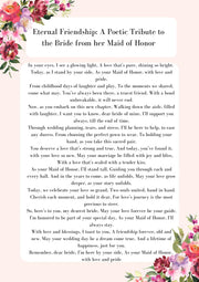 The Ultimate guide: Made of Honor Wedding Speech Template, Made of Honor Wedding, How to Write Maid of Honor Wedding Speech. CE Digital Gift Store