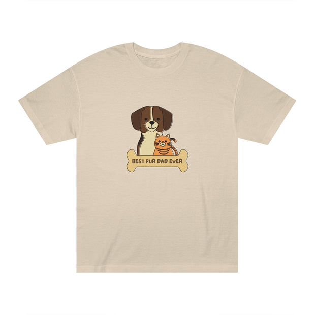 Pet T-shirt- Mens dog lovers t-shirt, Funny Pet Tee, Novelty pet owners top - furdad- Best Pet Dad- Cat Dad CE Digital Gift Store