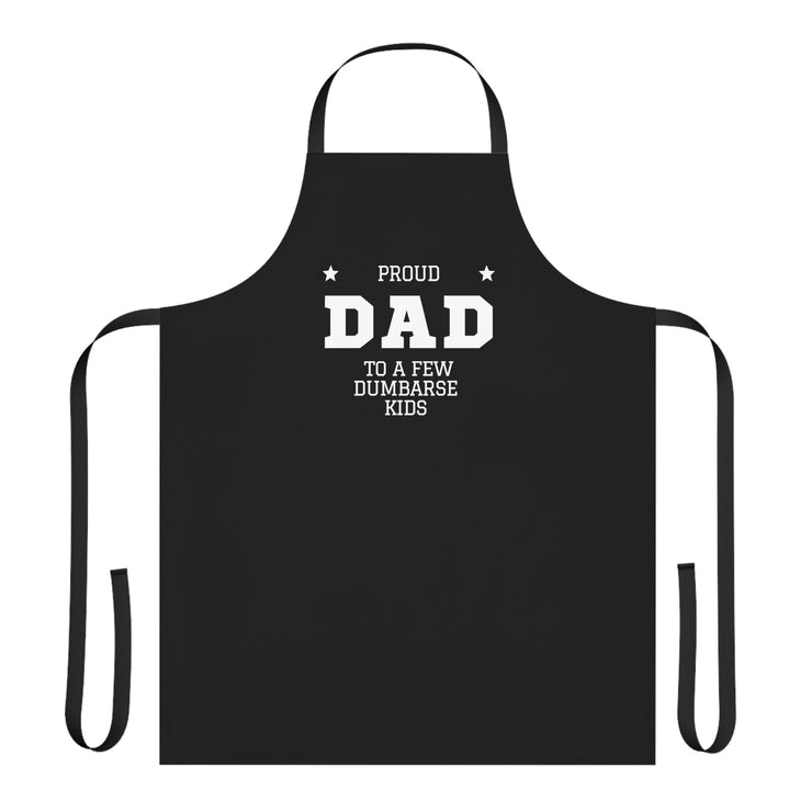 Proud Dad to Dumbarse Kids Custom Apron - Fathers Day Gift Idea, Custom Personalized Apron CE Digital Gift Store
