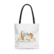 Knitting is My Time Tote Bag CE Digital Gift Store