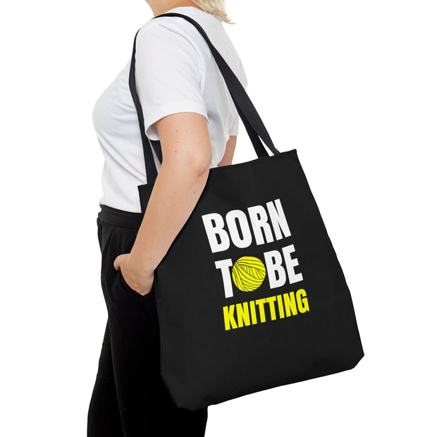 Personalised knitting bag / Personalized gift for knitter with name / Knitting Tote Bag / Knitting Shopping Bag / Nanny, granny Gift CE Digital Gift Store