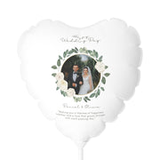 Personalized Photo Wedding Day Balloon (Round and Heart-shaped), Custom For Wedding Birthday Party Décor Kids Balloon Baby Shower CE Digital Gift Store
