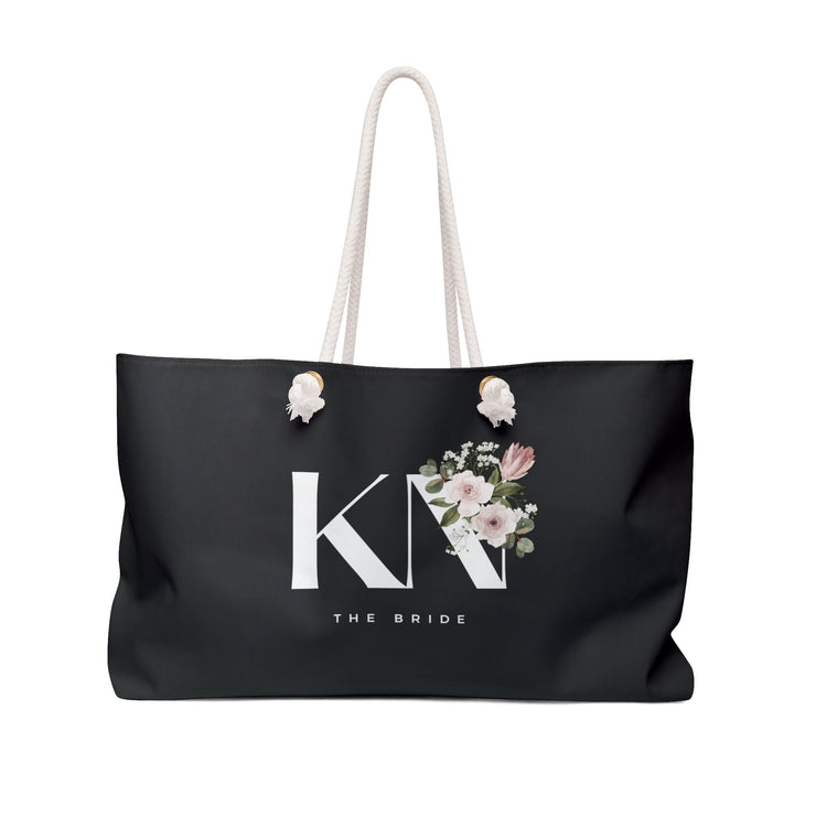 Personalized Bride Name Tote Bags, Bride to Be Canvas Tote Bag, Custom canvas Bag, oversized Weekender Bag, Hen Party Bag CE Digital Gift Store