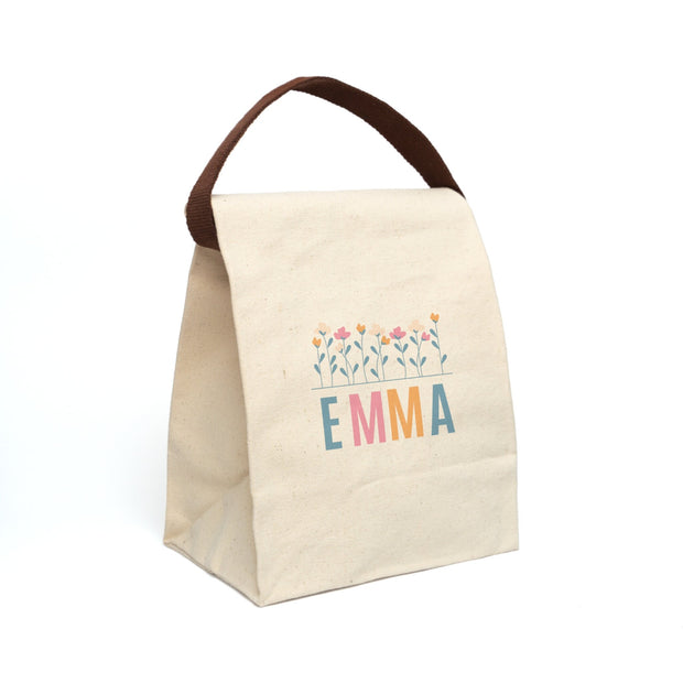 Lunch Bag, Personalization, Paper Bag Design, Canvas Lunch Box, Large Capacity, School, Travel, Camp CE Digital Gift Store