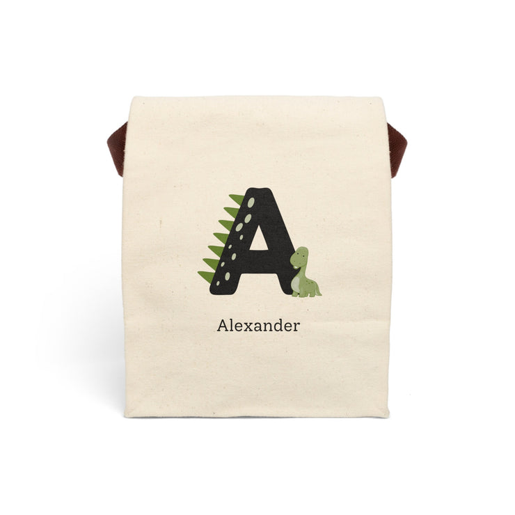 Lunch Bag, Personalization, Paper Bag Design, Canvas Lunch Box, Large Capacity, School, Travel, Camp CE Digital Gift Store