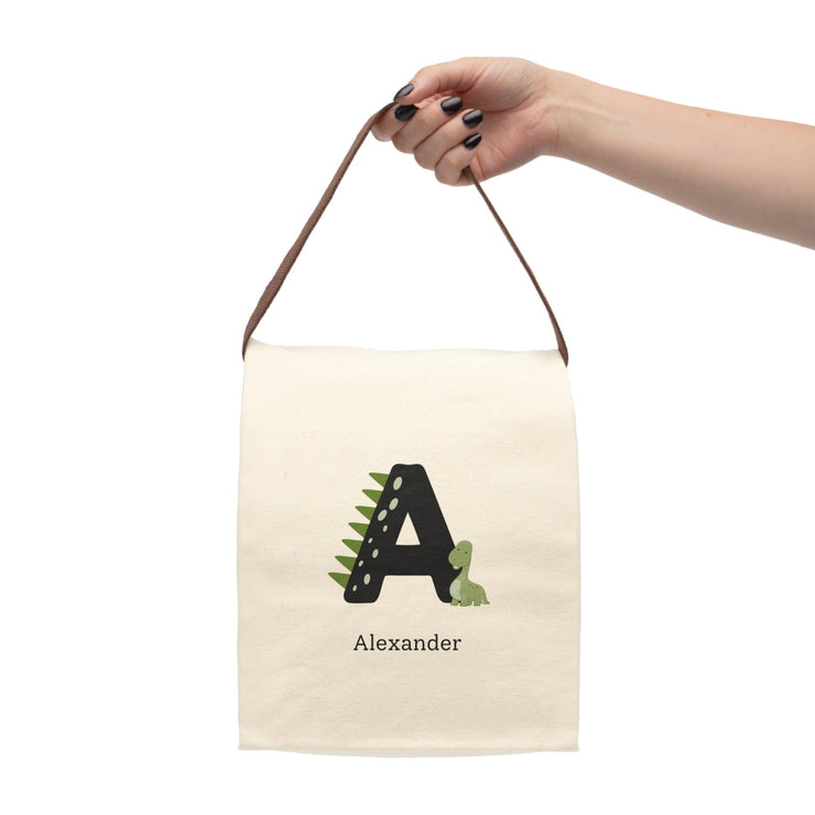 Lunch Bag, Personalization, Paper Bag Design, Canvas Lunch Box, Large Capacity, School, Travel, Camp CE Digital Gift Store