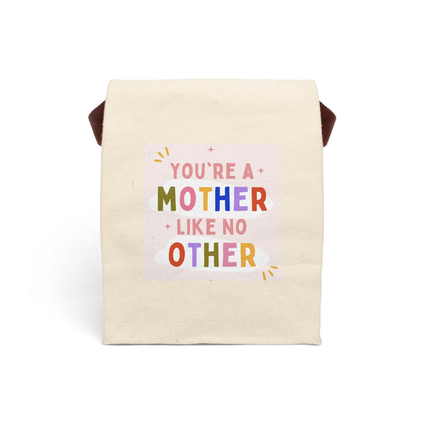 Custom Mum Lunch Bag, Personalization, Paper Bag Design, Canvas Lunch Box, Large Capacity, School, Travel, Camp, Mothers day gift CE Digital Gift Store