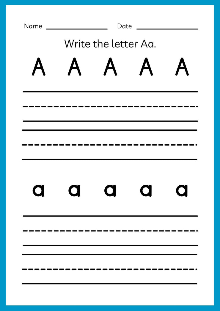 Preschool Alphabet Workbook: A Comprehensive Guide to Early Literacy CE Digital Gift Store