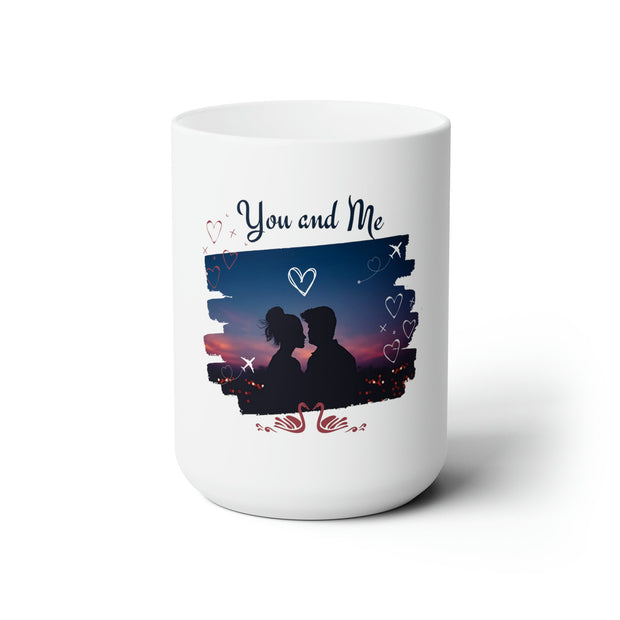 Custom photo you and Me Mug, couples gift Mug - Father's Day Gift - Mother's Day Gift - Funny Gift Ideas CE Digital Gift Store