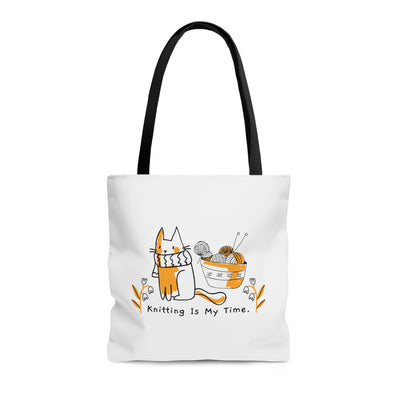 Knitting is My Time Tote Bag CE Digital Gift Store