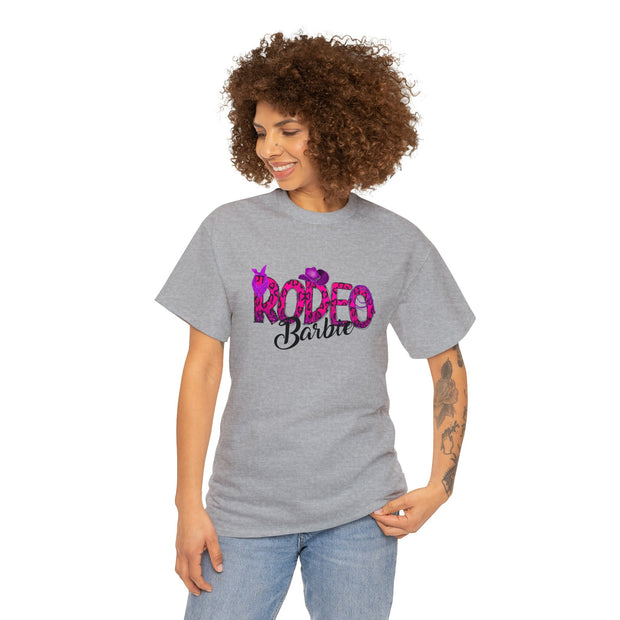 Rodeo Barbie T-Shirt - Country Concert Tee, Western Graphic Tee for Women, Oversized Graphic Tee, Cute Country Shirts, Cowgirl Shirt