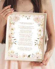 Beautiful Mother to be Poem Gift, A Mother-to-Be: A Journey of Love and Anticipation. Pregnancy gift CE Digital Gift Store