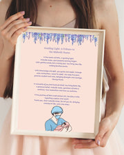 Midwife definition print, Midwife gift, gift for Student Midwife, Midwife Birthday Gift, Midwife Thank you Gift, Amazing Midwife, NHS gift