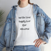 And She Lived Happily Ever After Divorced T-shirt, Divorce Tshirt, Divorce Party Tee, Christmas Gift, Newly Divorced Shirt, Girl Power