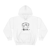 Born to be at the beach Hooded Sweatshirt |comfort colors shirts | trendy crewnecks | gift for her | Oversized Beach Hoodie