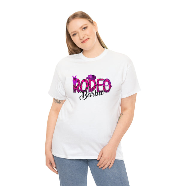 Rodeo Barbie T-Shirt - Country Concert Tee, Western Graphic Tee for Women, Oversized Graphic Tee, Cute Country Shirts, Cowgirl Shirt