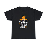 Resting Witch Face Black T-Shirt - Embrace Your Inner Enchantment
