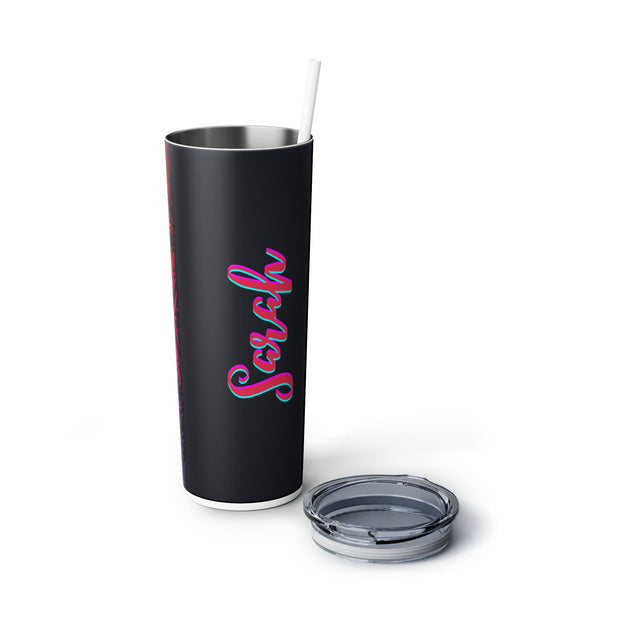 Custom Personalized Name Tumbler | Girl's Trip Tumbler | Stainless Steel Cup Straw | Bridesmaid Gift | Wedding | Mothers Day | Birthday Cup