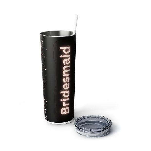 Custom Personalized Name Tumbler | Girl's Trip Tumbler | Stainless Steel Cup Straw | Bridesmaid Gift | Wedding | Mothers Day | Birthday Cup