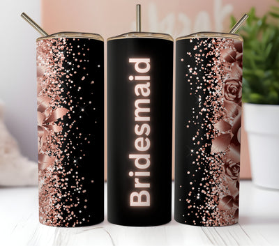 Custom Personalized Name Tumbler | Girl's Trip Tumbler | Stainless Steel Cup Straw | Bridesmaid Gift | Wedding | Mothers Day | Birthday Cup