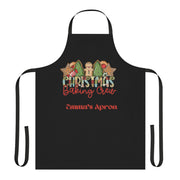 Personalized Chef's Apron "Christmas Baking Crew" Apron - Festive Kitchen Wear