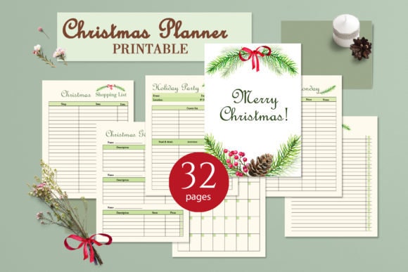 Organize Your Holidays with the Ultimate Christmas Planner Set